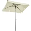 Image de Outsunny - parasol - Aluminium - 198x130x245cm - Beige