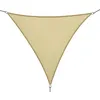 Image de Voile dombrage - Outsunny - triangulaire grande taille 4x4x4 m haute densité anti-UV - PE - sable