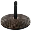 Image de Outsunny - pied parasol - Plastique - 53x53x40cm - Noir Bronze