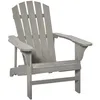 Image de Outsunny - fauteuil de jardin - Bois - 78x89x88cm - Gris