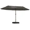 Image de Outsunny - parasol - Acier - 460x270x240cm - Gris