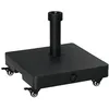Image de Outsunny - Base de parasol - HDPE - 45x45x39cm - Noir
