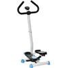 Image de Stepper avec guidon - stepper fitness - écran LCD - résistance réglable exercise hanches jambes lombes pour maison - bleu