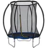 Image de HOMCOM - Trampoline - Acier PP PVC - 225x225x235cm - Bleu