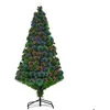 Image de Sapin de Noël HOMCOM PVC 75x75x150cm Vert