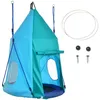 Image de Outsunny - Balançoire - Polyester - 100x100x150cm - Bleu