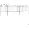 Image de Outsunny - Clôture de Jardin - Métal - 305x79.5cm - Noir