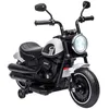 Image de Moto électrique pour enfants - HOMCOM - 3 km/h 6V phare LED - charge max. 25 kg - 2 roues dentraînement - moteur puissant - blanc