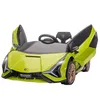 Image de Voiture électrique enfant - HOMCOM - sport lamborghini sian 12 V télécommande sons LED - PP - vert