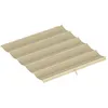 Image de Toit de rechange pour pergola Outsunny Polyester 250x255cm Beige