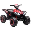 Image de Quad électrique enfant 12 V - HOMCOM - 2 moteurs 2 vitesses 3-6 km/h - phares LED klaxon - de 3 à 5 ans - rouge