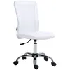 Image de Chaise de bureau Vinsetto ergonomique hauteur réglable piètement chromé pivotant 360° revêtement maille