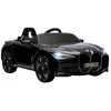 Image de Voiture électrique pour enfants - HOMCOM - licence BMW I4 12V - télécommande MP3 Musique Ceinture et Lumières - 115x67x45 cm - Noir