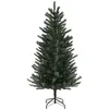 Image de Sapin de Noël Artificiel 180 cm - HOMCOM - Arbre de Noël avec support en acier pliable 467 Branches épines Grand réalisme Vert
