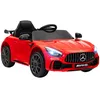 Image de Voiture électrique enfants - AIYAPLAY - sous licence Mercedes-Benz AMG GTR - 12V - télécommande 24G - max. 5 km/h - phares - rouge