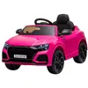 Image de Voiture électrique enfants - HOMCOM - sous licence Audi RS Q8 - avec télécommande Bluetooth pour enfants de 3-5 ans - rose