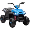 Image de Quad électrique enfant - AIYAPLAY - 12 V - 2 moteurs - vitesse 5 km/h - marche avant et arrière - pour enfants 37-60 mois - bleu