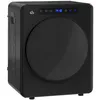 Image de Sèche linge à évacuation - HOMCOM - 1000 W 3 Kg - 6 modes de séchage minuterie - acier inoxydable - 49 x 43 x 61 cm - noir