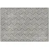 Image de Tapis salon - HOMCOM - 200 x 140 cm - poils courts lavable en machine hypoallergénique pour salon chambre à coucher bureau gris