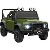 Image de Voiture électrique enfants - AIYAPLAY - télécommande 24G 3 vitesses et 4 roues à suspension - PP et acier - 115x61x61cm - vert