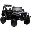 Image de Buggy électrique enfant - AIYAPLAY - télécommande 2.4Ghz - 2 moteurs 12 V - 3 vitesses - PP et métal - 100x63x65cm - noir