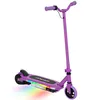 Image de Trottinette électrique pour enfants - AIYAPLAY - vitesse maximale 10 km/h lumières LED colorées - métal et PP - 76x46x93cm - violet