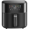 Image de Friteuse à air - HOMCOM - 8L - 1700W - 8 programmes température réglable et minuterie - acier et plastique - 325x41x32cm - noir