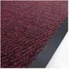 Image de Tapis paillasson pour porte dentrée - Rouge - 80 x 120 cm