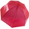 Image de Parapluie - KIMOOD - KI2024 - Transparent - Ouverture automatique - Rouge