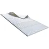 Image de Surmatelas à Mémoire de Forme 90 x 190 cm - 4 cm dépaisseur 10 zones de confort