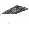 Image de Toile pour parasol déporté 4x3m anthracite Caserta - Oviala