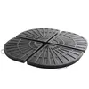 Image de Lot de 4 dalles de parasol lestées Solys - Oviala