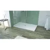 Image de ONDEE ZEN Receveur de douche HESTIA - 80x140cm - Résine - Blanc - Extra-plat - Antidérapant