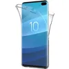 Image de Coque pour Samsung Galaxy S10 PLUS - Housse Etui Gel TPU Silicone Intégrale Transparent 2 Parties Avant Arrière Phonillico®