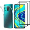 Image de Coque pour Xiaomi REDMI NOTE 9S - Phonillico® - Souple - 2 Verres Trempés - Protection Ecran