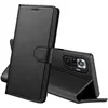 Image de Coque Portefeuille - Phonillico® - Xiaomi REDMI NOTE 10 PRO - Noir - Effet Cuir - Support Vidéo