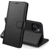 Image de Coque pour iPhone 14 PLUS - Phonillico - Portefeuille Noir - Aimanté - Rangement Cartes - Plastique Dur