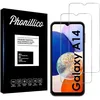 Image de Film Vitre Protection Ecran - Phonillico - Samsung Galaxy A14 - Pack 2 - Verre Trempé - Résistant aux rayures