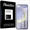Image de Film de protection - Phonillico® - Samsung Galaxy S24 PLUS - Pack de 2 - Verre trempé - Résistant aux rayures