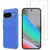 Image de Coque et protection écran - PHONILLICO - Google Pixel 10 / 10 Pro - Souple - Transparent - 2 Verres Trempé