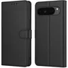 Image de Coque - PHONILLICO - Google Pixel 10 Pro XL - Portefeuille Noir - Clapet Aimanté - Rangement Cartes