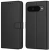 Image de Coque - PHONILLICO - Google Pixel 10 / Pixel 10 Pro - Portefeuille Noir - Clapet Aimanté - Rangement Cartes
