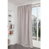 Image de Rideau Phonique Occultant et Thermique MOONDREAM galon fronceur Gris Galet 140x260 cm