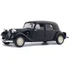 Image de Voiture miniature de collection SOLIDO - Citroën Traction 11 Cv Blach 1937 - Blanc - 1/18 ème en métal