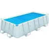 Image de Bâche solaire rectangulaire BESTWAY pour piscine hors sol Power Steel 488x244x122cm - 457x217cm - 150gr/m2