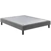 Image de Sommier Epeda CONFORT MEDIUM DECO NATURE 90x190 Gris souris Lattes