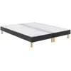 Image de Sommier - BULTEX - Vitality - 2 x 90 x 200 cm - Confort ferme - Lattes en bois massif