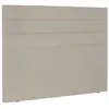 Image de Tête de lit - BULTEX - Thera - 160 cm - Chiné naturel - Fixation murale ou au sol