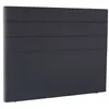 Image de BULTEX Tête de lit Thera 200cm jersey gris fonce