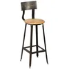 Image de INDUS - Tabouret de Bar Industriel H75